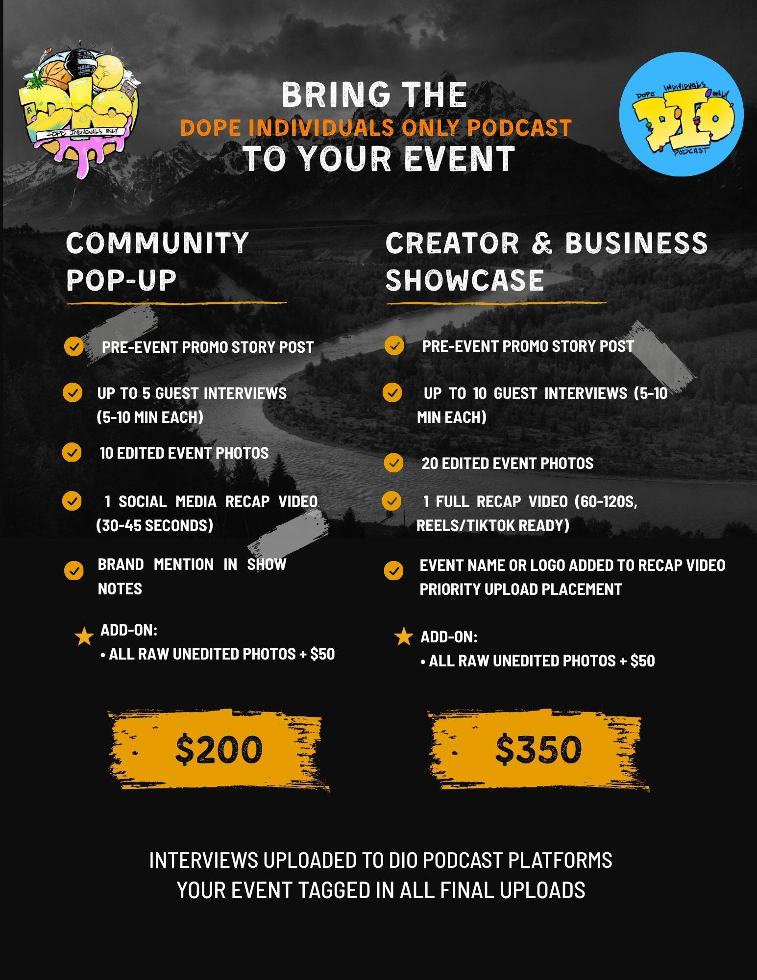 Untitled Live Event Inquiries